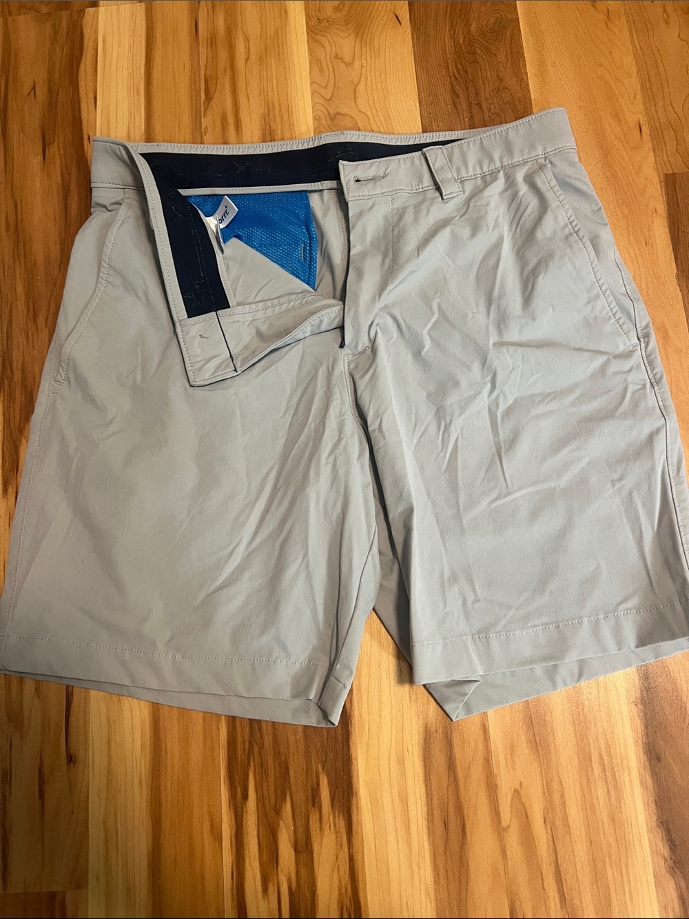 Men's Lightweight Gray Performance Shorts